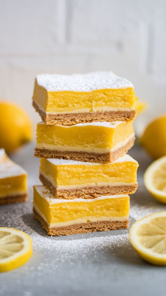 Keto Lemon Cheesecake Bars Recipe