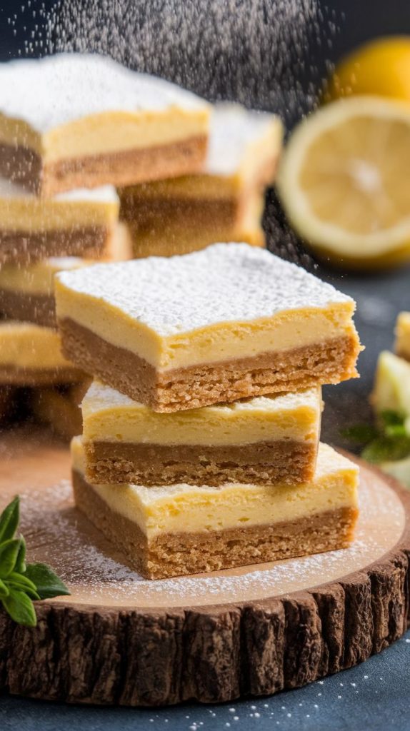 Keto Lemon Cheesecake Bars Recipe