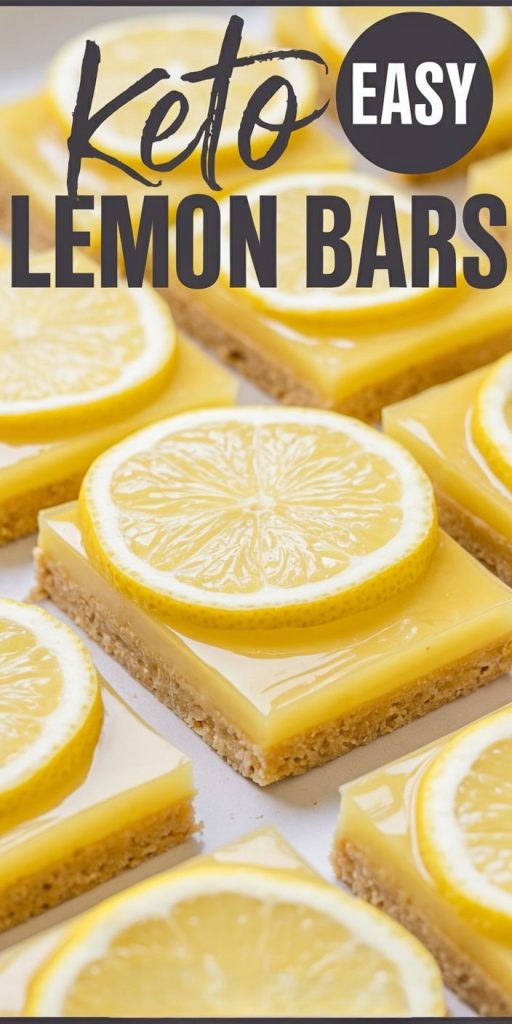 Keto Lemon Cheesecake Bars Recipe