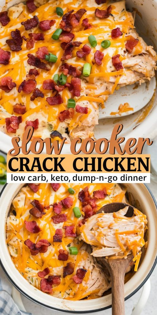 Keto low carb Chicken Bacon Ranch Casserole Recipe