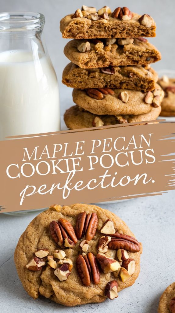 Maple Pecan Cookie Recipe