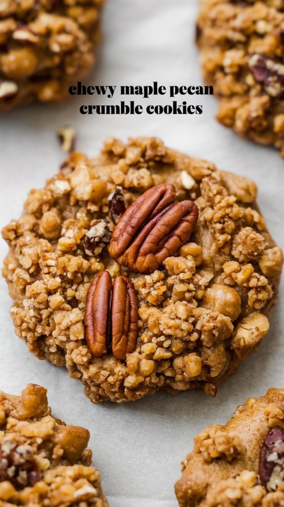 Maple Pecan Cookie Recipe