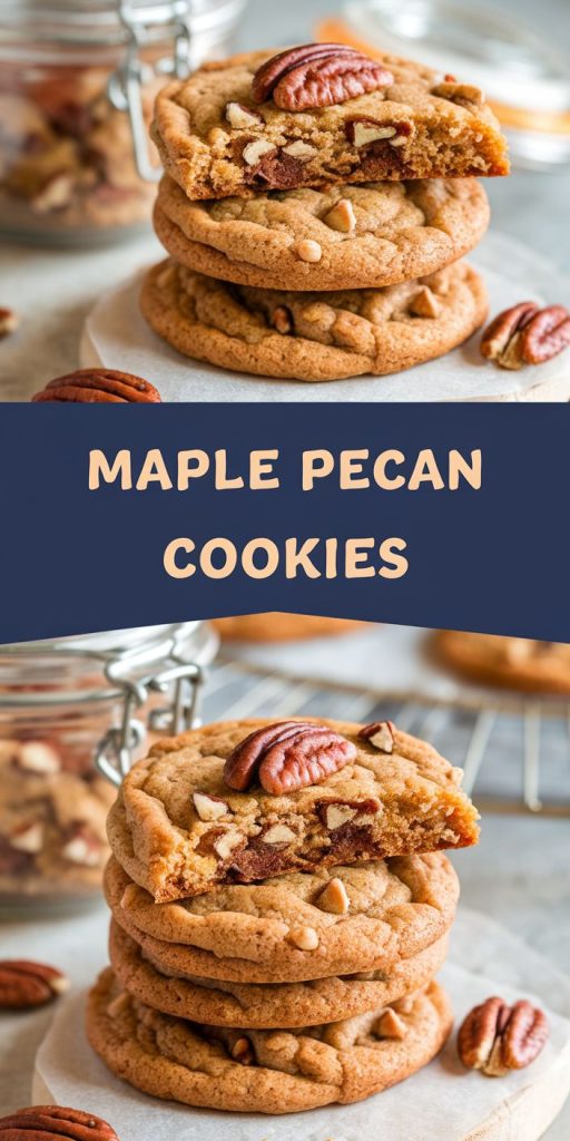 Maple Pecan Cookie Recipe