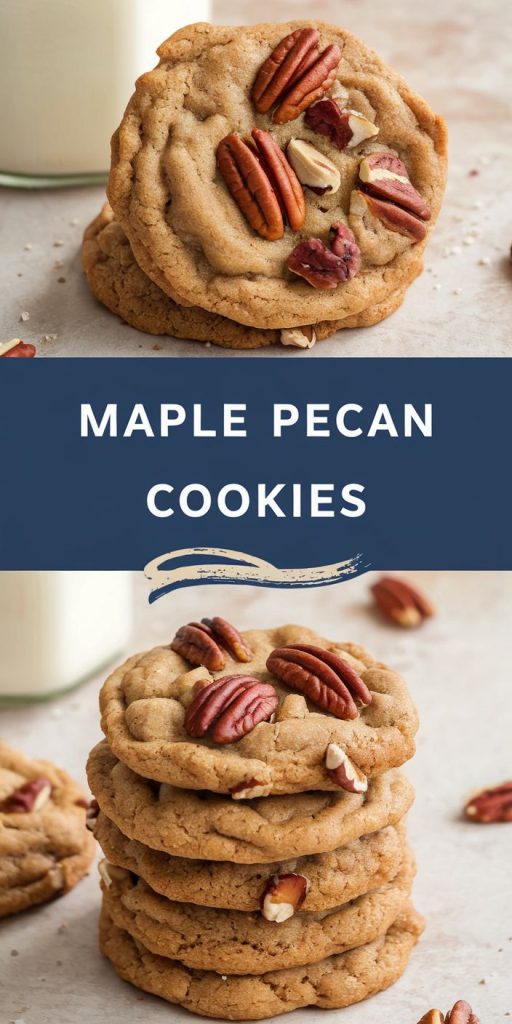 Maple Pecan Cookie Recipe