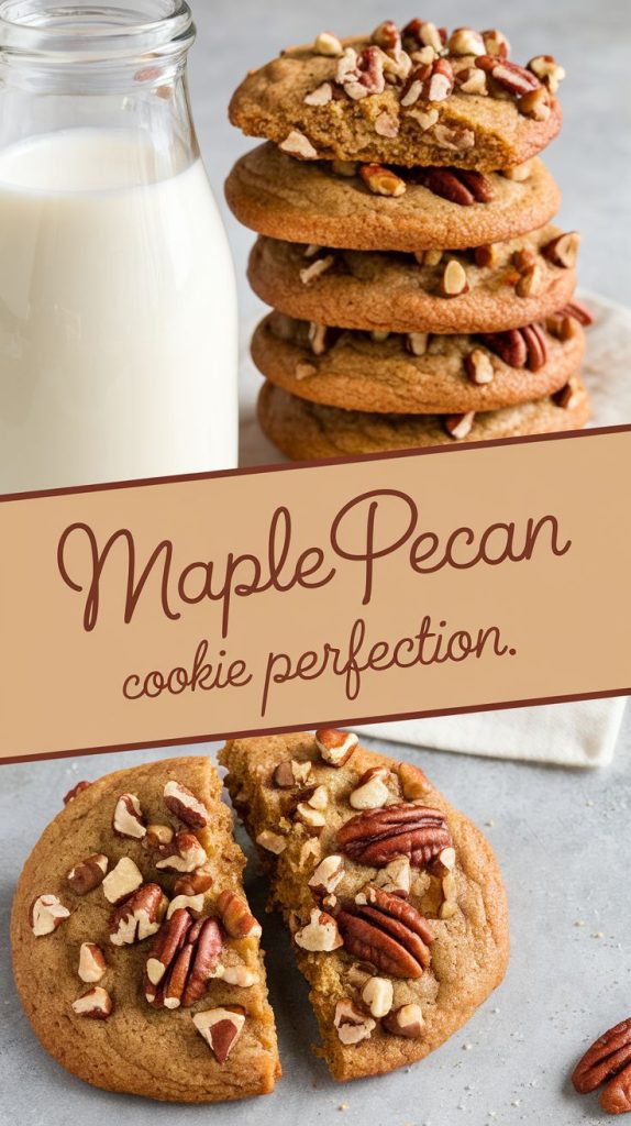 Maple Pecan Cookie Recipe