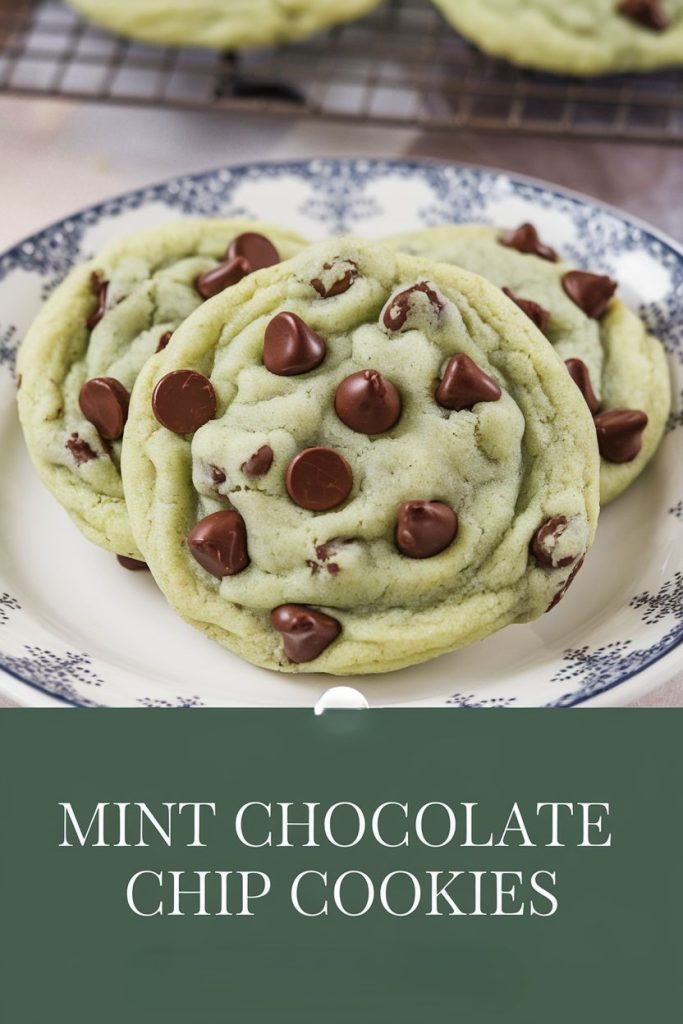 Mint Chocolate Chip Cookie Recipe