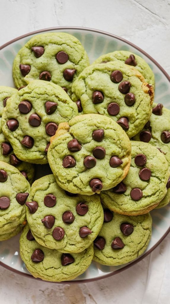 Mint Chocolate Chip Cookie Recipe