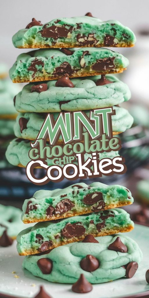 Mint Chocolate Chip Cookie Recipe