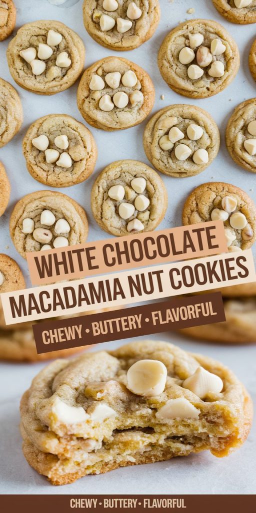 White Chocolate Macadamia Nut Cookie Recipe