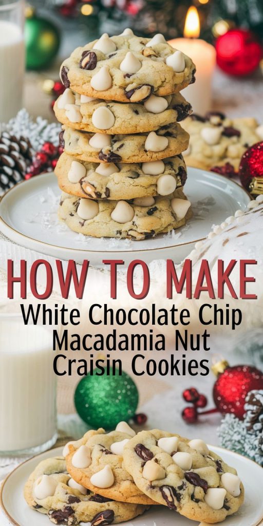 White Chocolate Macadamia Nut Cookie Recipe