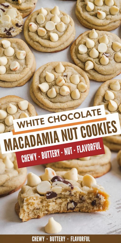 White Chocolate Macadamia Nut Cookie Recipe