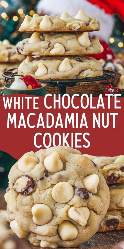 White Chocolate Macadamia Nut Cookie Recipe