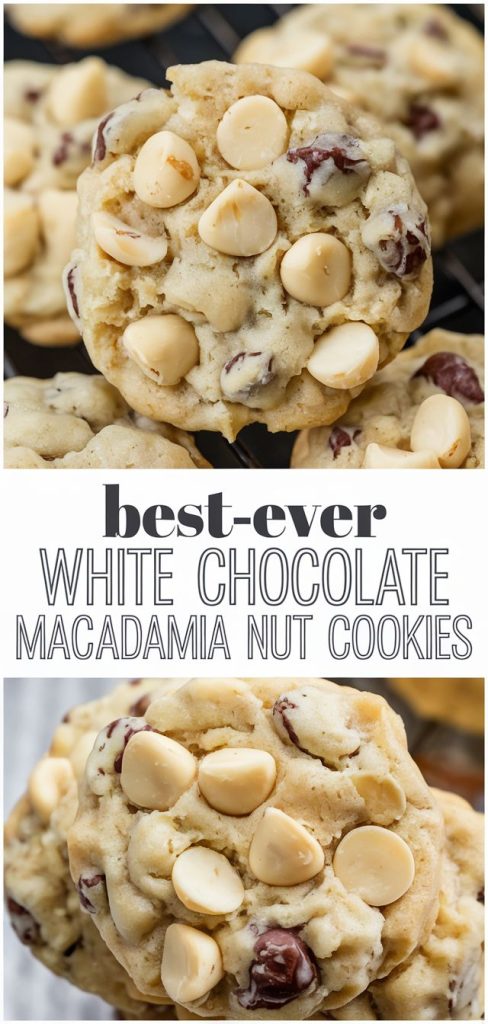 White Chocolate Macadamia Nut Cookie Recipe