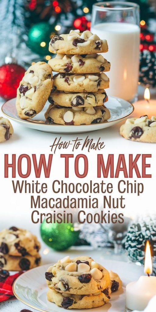 White Chocolate Macadamia Nut Cookie Recipe