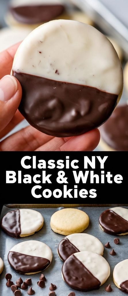 Black and White Cookie Recipe