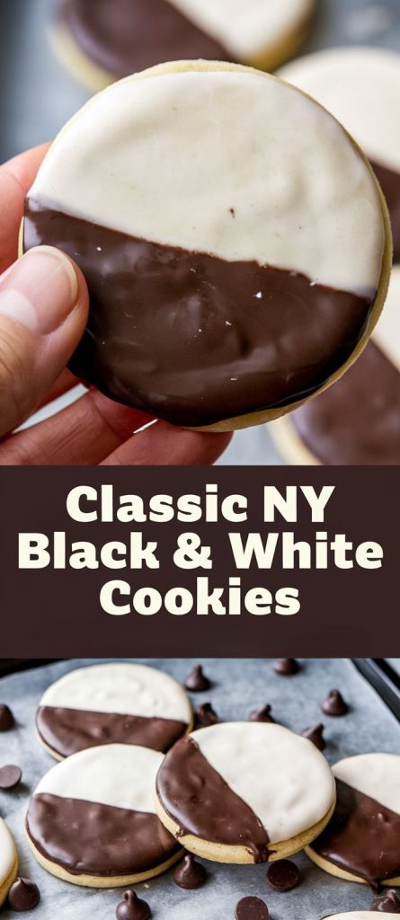 Black and White Cookie Recipe