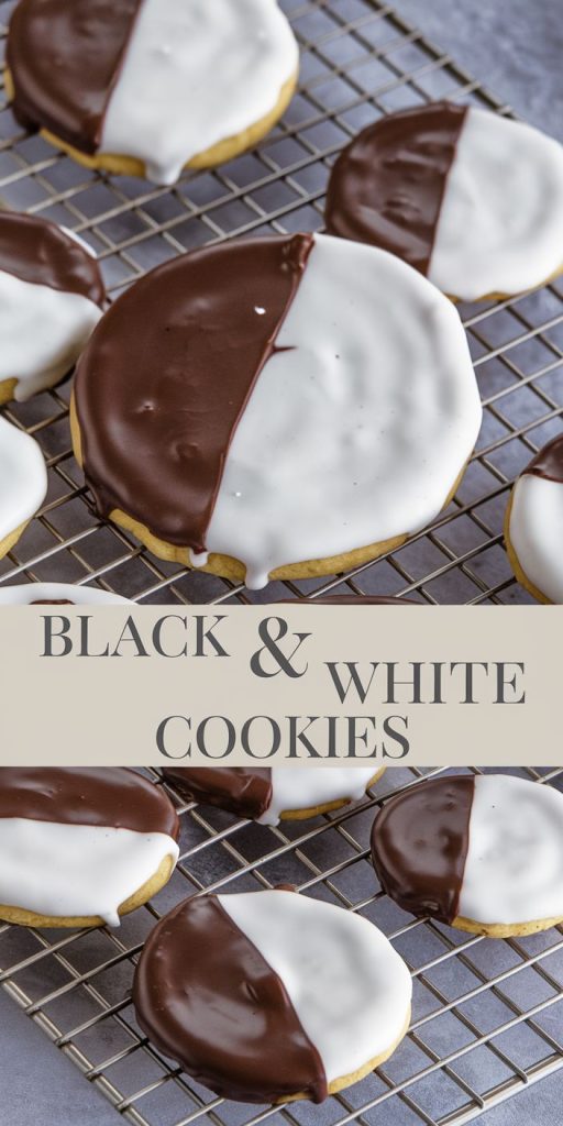 Black and White Cookie Recipe