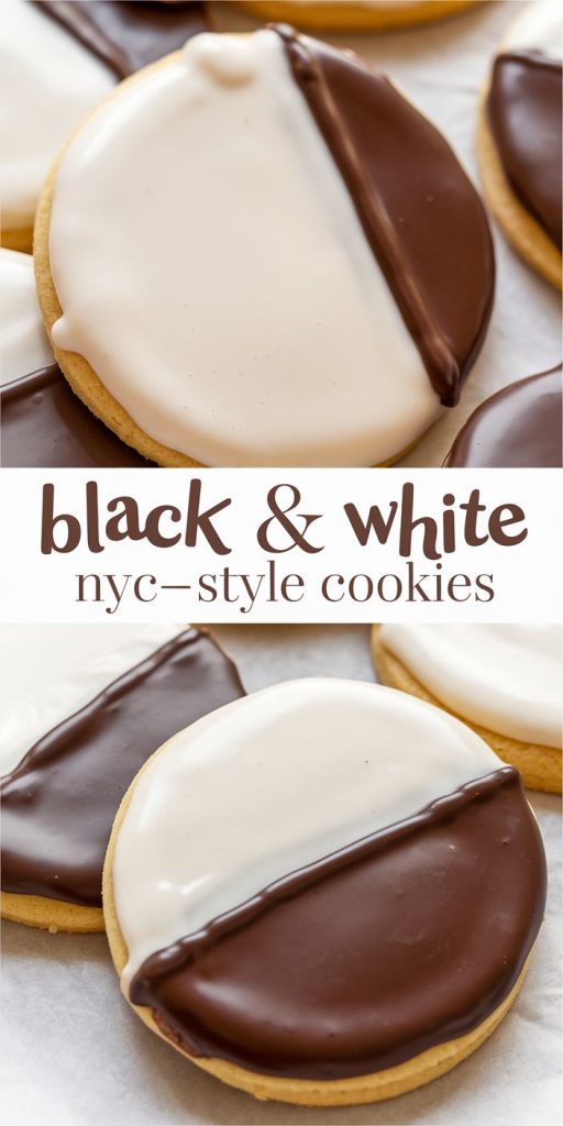 Black and White Cookie Recipe