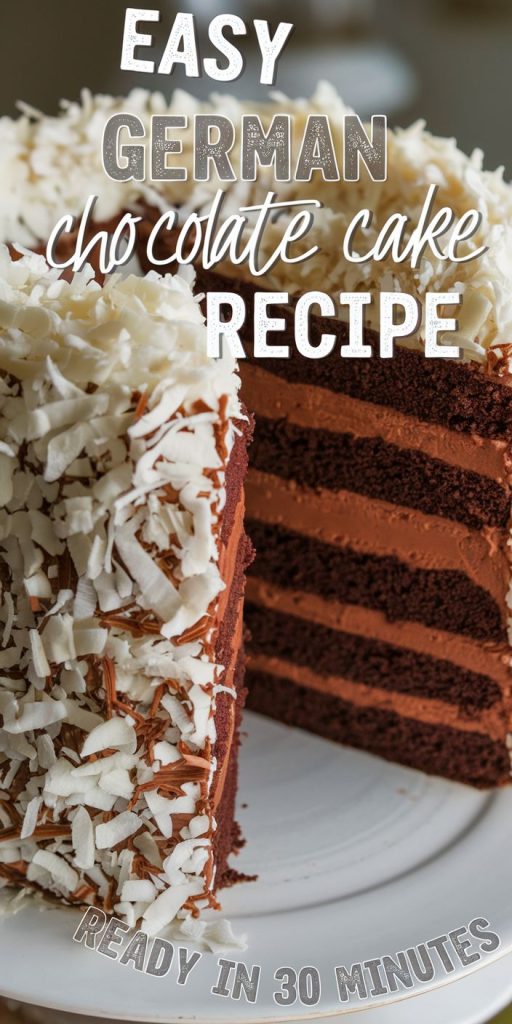 German Chocolate Cake Recipe