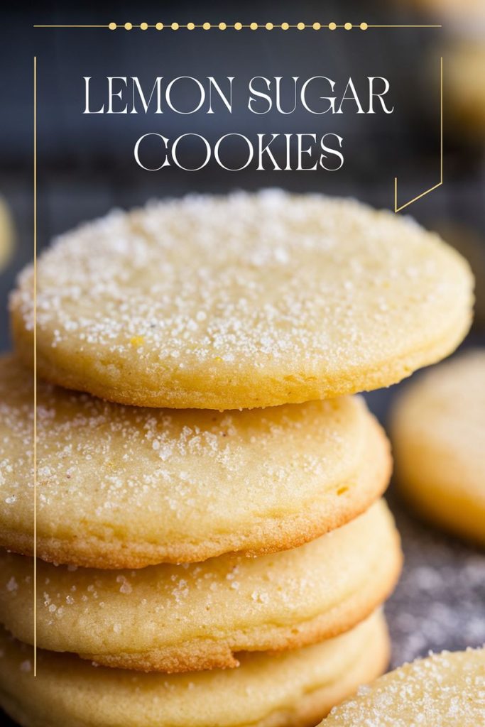 Lemon Sugar Cookie Recipe