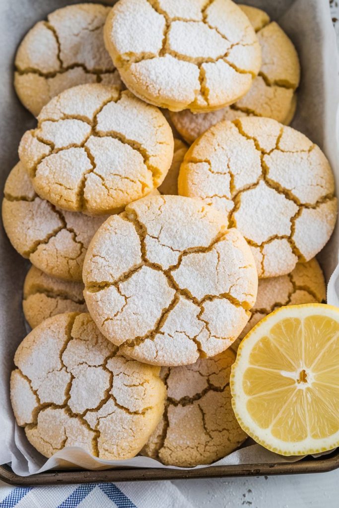 Lemon Sugar Cookie Recipe