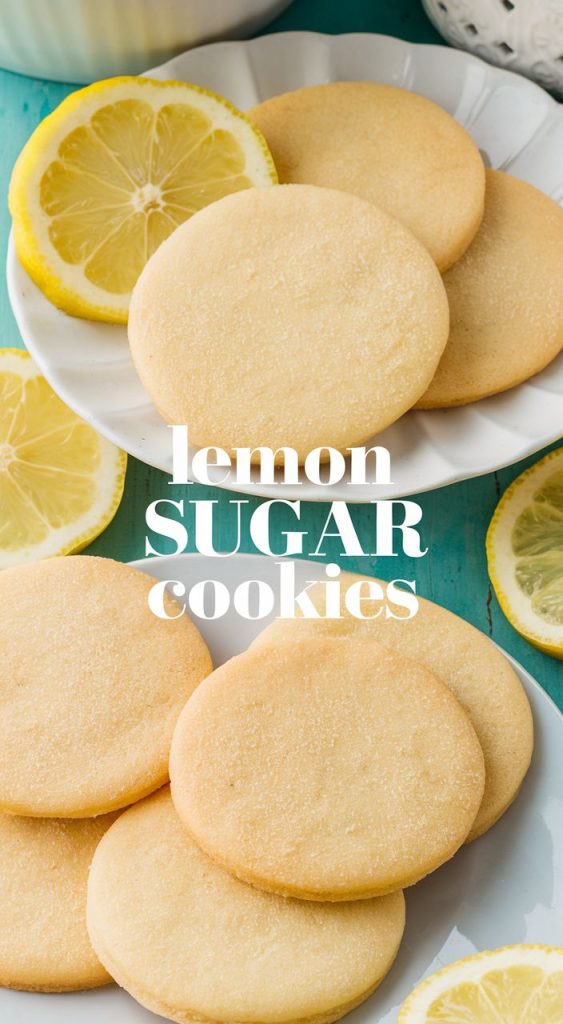 Lemon Sugar Cookie Recipe