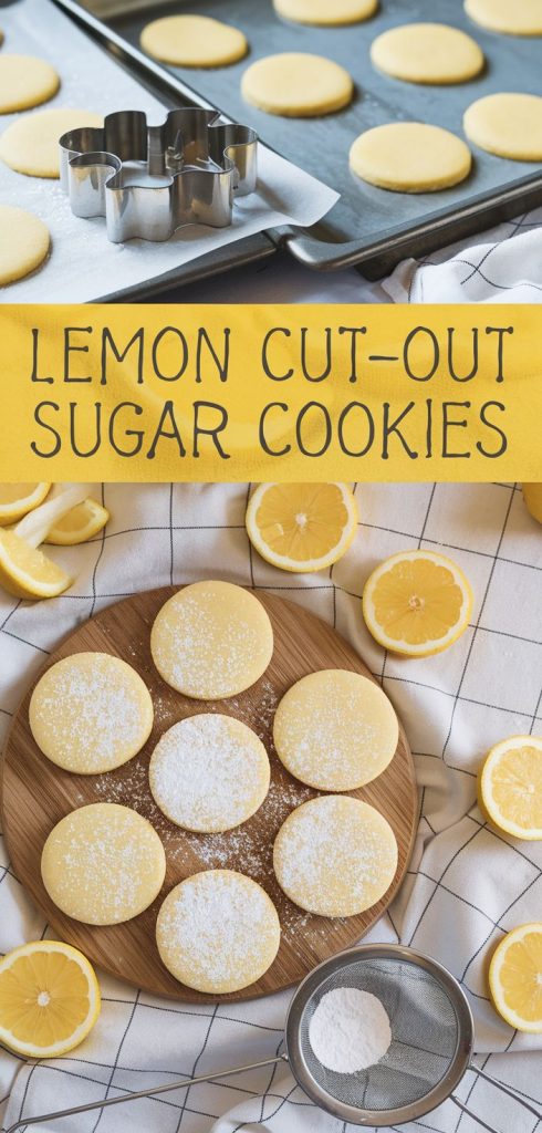 Lemon Sugar Cookie Recipe