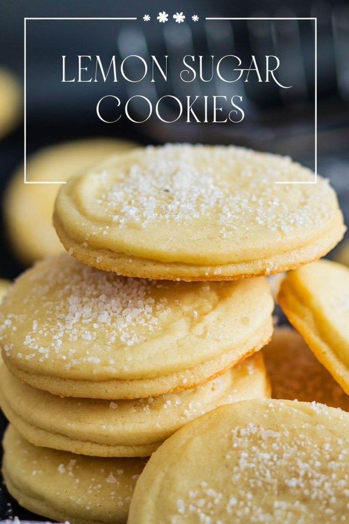 Lemon Sugar Cookie Recipe