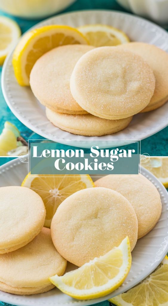 Lemon Sugar Cookie Recipe