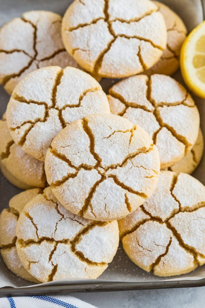 Lemon Sugar Cookie Recipe