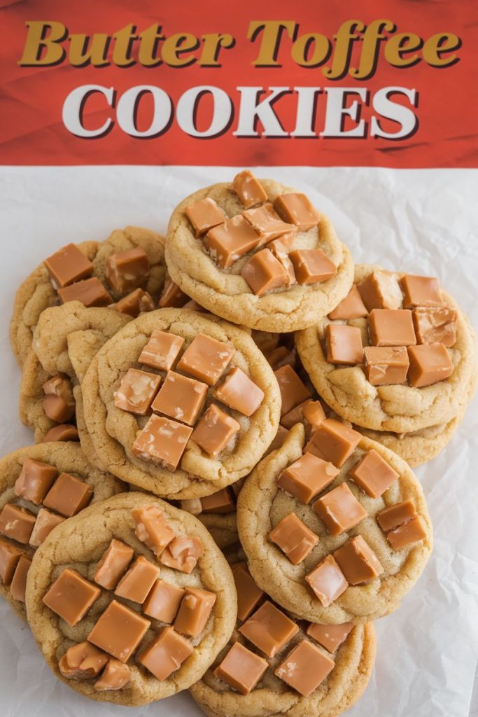 Toffee Crunch Cookie Recipe