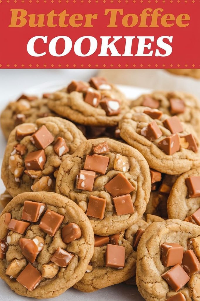 Toffee Crunch Cookie Recipe