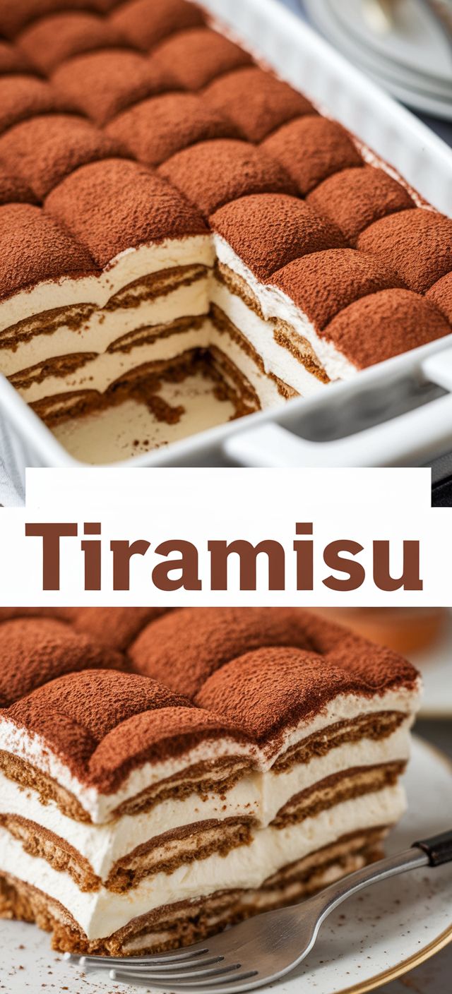 Tiramisu Recipe