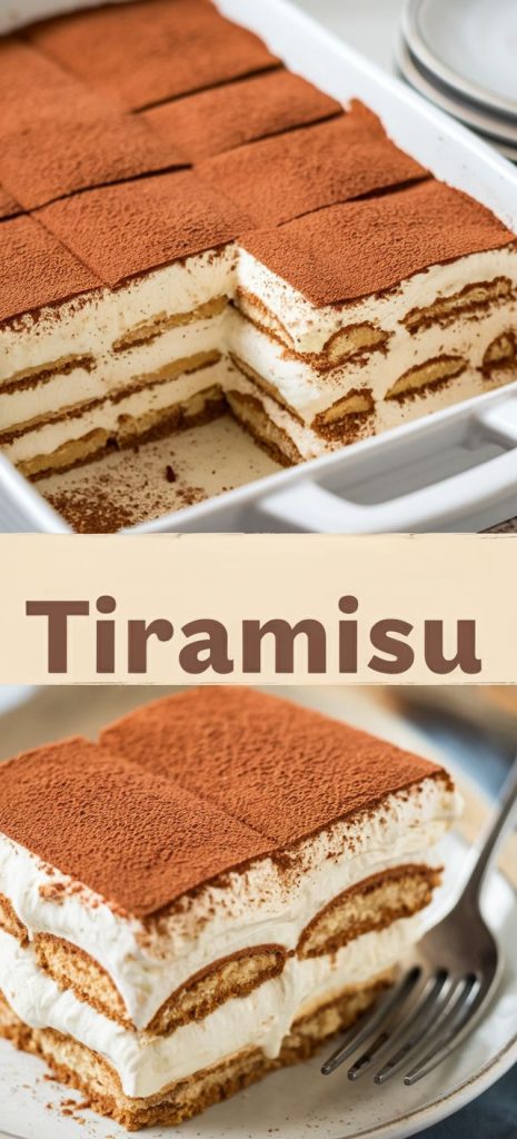 Tiramisu Recipe