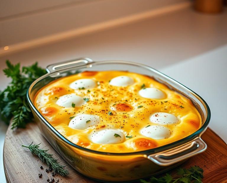Cottage Cheese Egg Bake Recipe